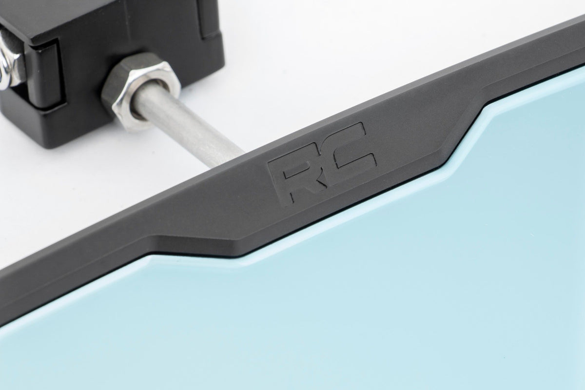 UTV Aluminum Rear View Mirror | Dome Light| 12&quot; | 1.75-2&quot; Mount