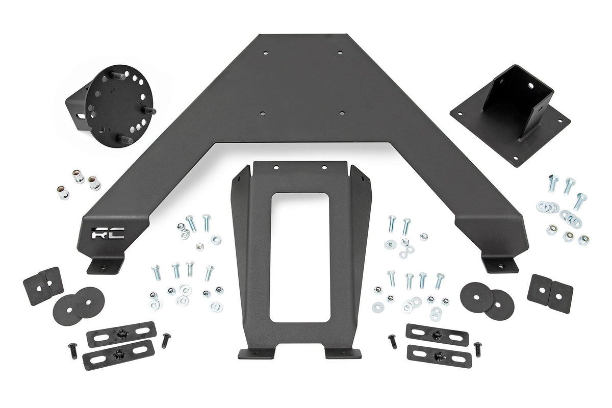 Bed Mount Spare Tire Carrier | Universal (5x5.5 6x5.5 6x135 &amp; 5x5.0 Bolt Patterns)