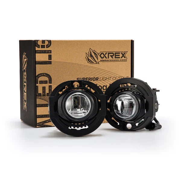 Alpharex 15-23 Dodge Charger (Excludes SRT) DoubleTap Dual Color LED Projector Fog Lights - 210006