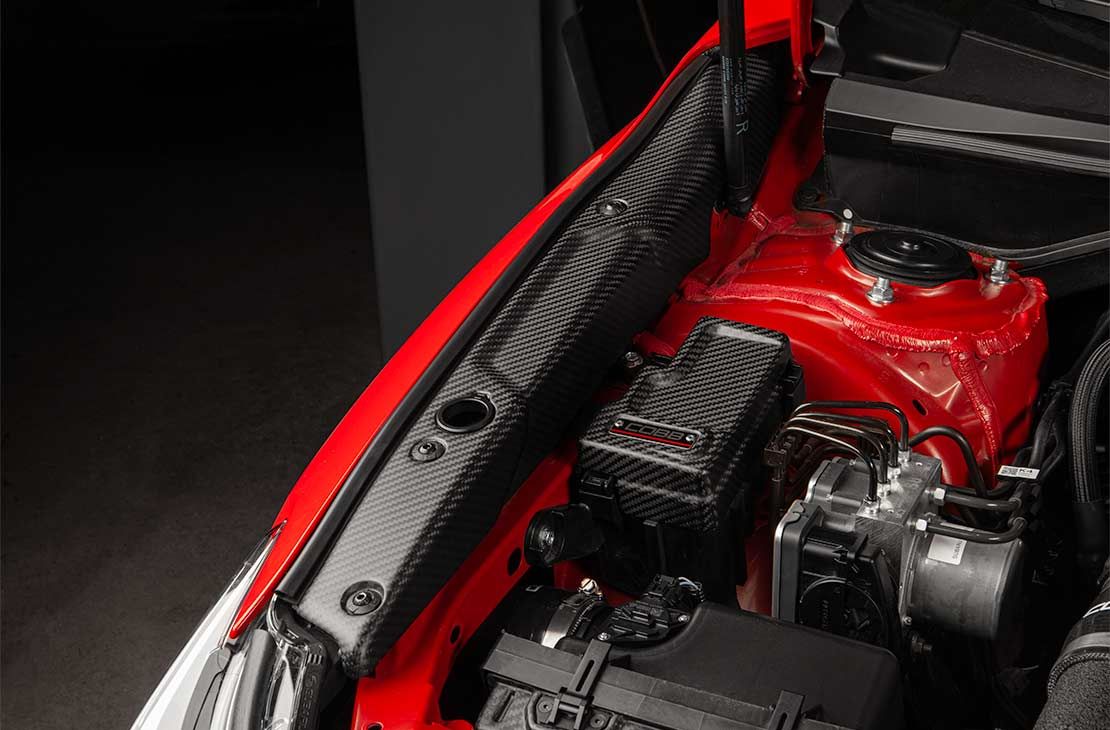 Cobb 22-25 Subaru WRX Redline Matte Carbon Fiber Dress-Up Kit - SUB006REDED-RMC