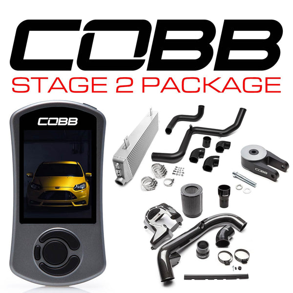 Cobb 13-18 Ford Focus ST Stage 2 Carbon Fiber Power Package - FOR001FO2CF