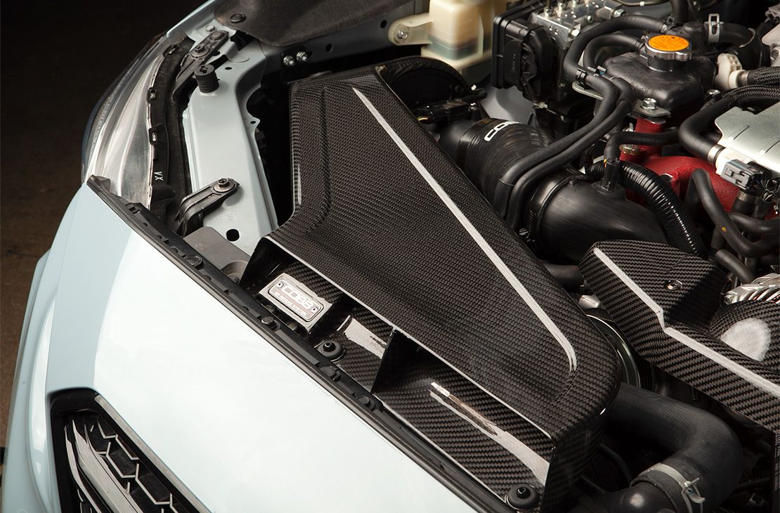 Cobb 15-21 Subaru STI Redline Carbon Fiber Intake System - Gloss Finish - 725350