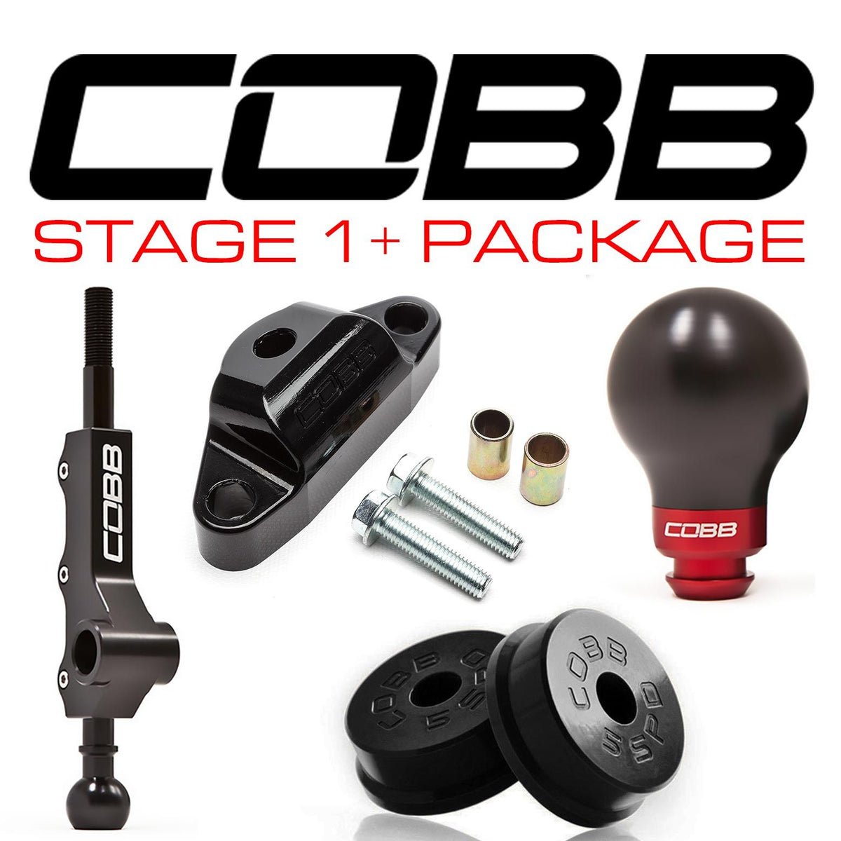 Subaru 02-07 WRX 5MT Stage 1+ Drivetrain Package w/ Tall Shifter - 212X11P-W-RD