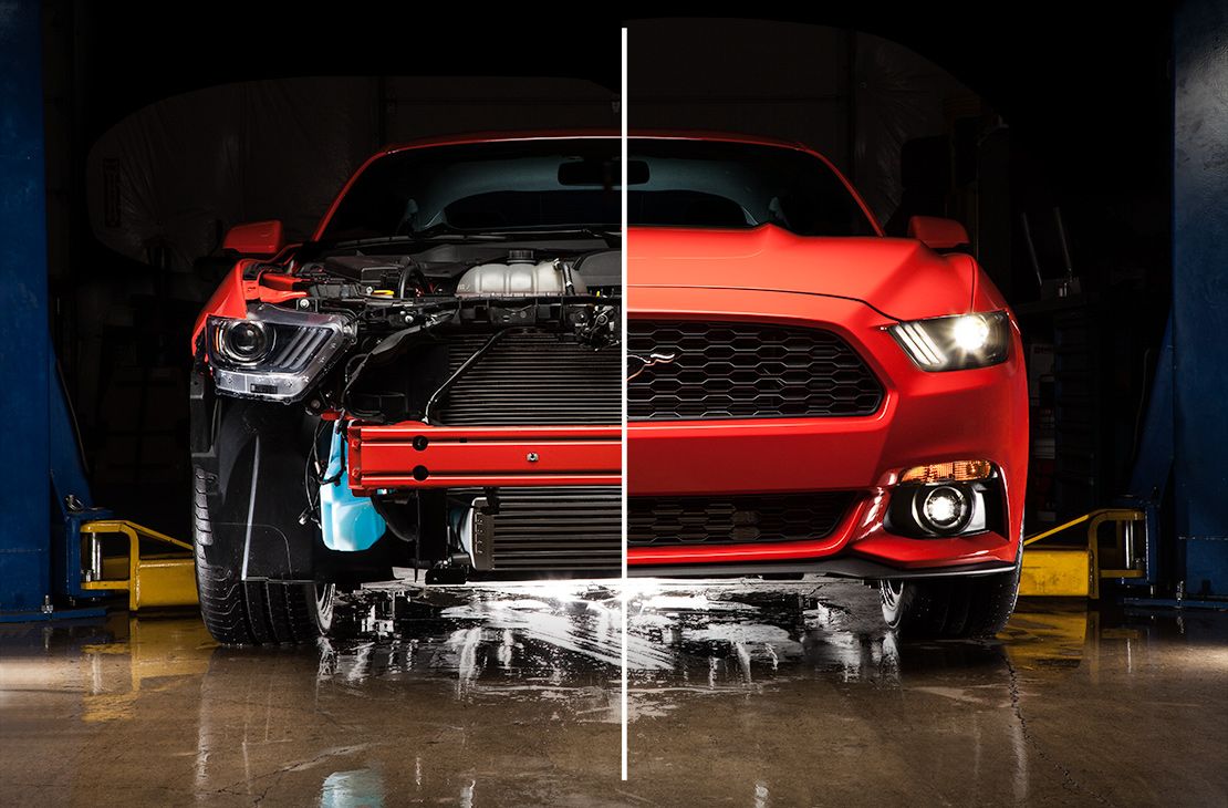Cobb 15-23 Ford Mustang Ecoboost Front Mount Intercooler - 7M1500