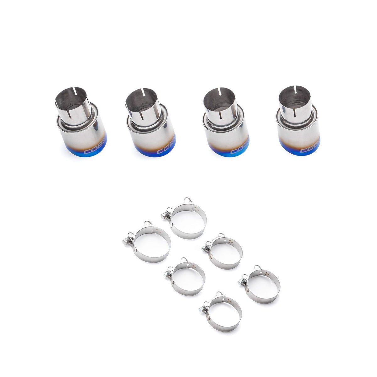 Cobb Subaru 11-24 WRX/11-21 STI Tip Kit - Blued Titanium - 515145-B