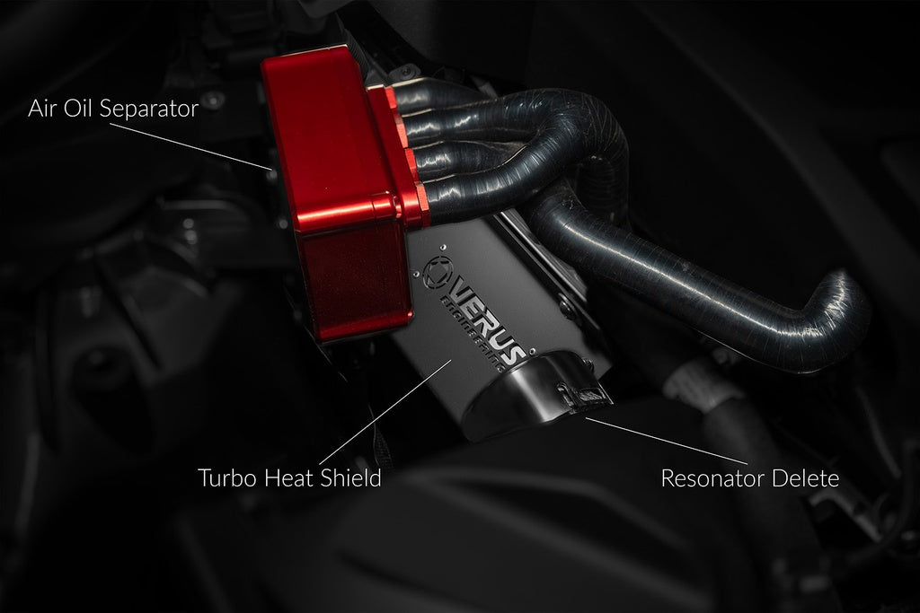 Verus - Turbo Heat Shield & AOS Bundle - 2021+ Mk5 Toyota Supra - A0771A