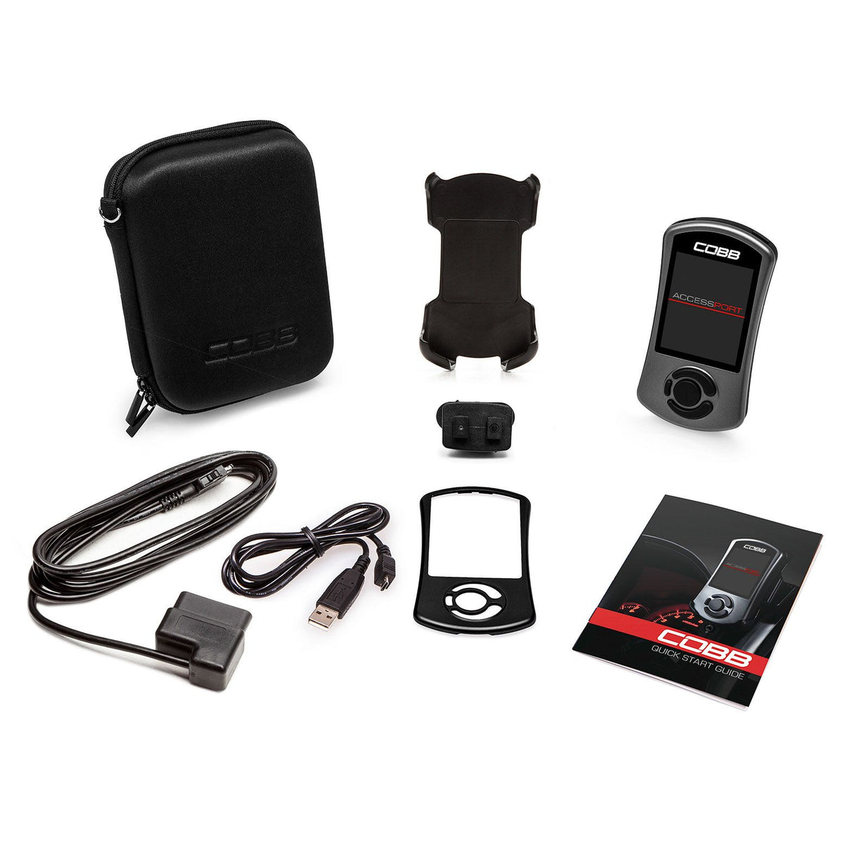 Cobb 21-22 Ford F-150 RaptorStage 1+ Redline Carbon Fiber Power Package - FOR010001P-RED