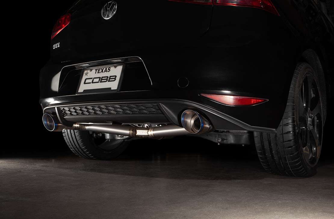 Cobb 15-17 Volkswagen GTI (MK7) Titanium Cat-Back Exhaust System - 5V2140