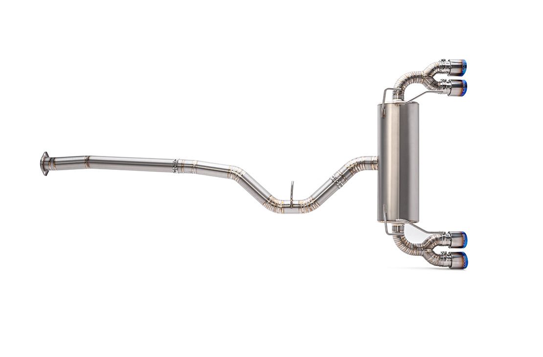 Cobb 11-14 Subaru WRX Hatch / 08-14 STi Hatch 3in Titanium Cat-Back Exhaust - 515150