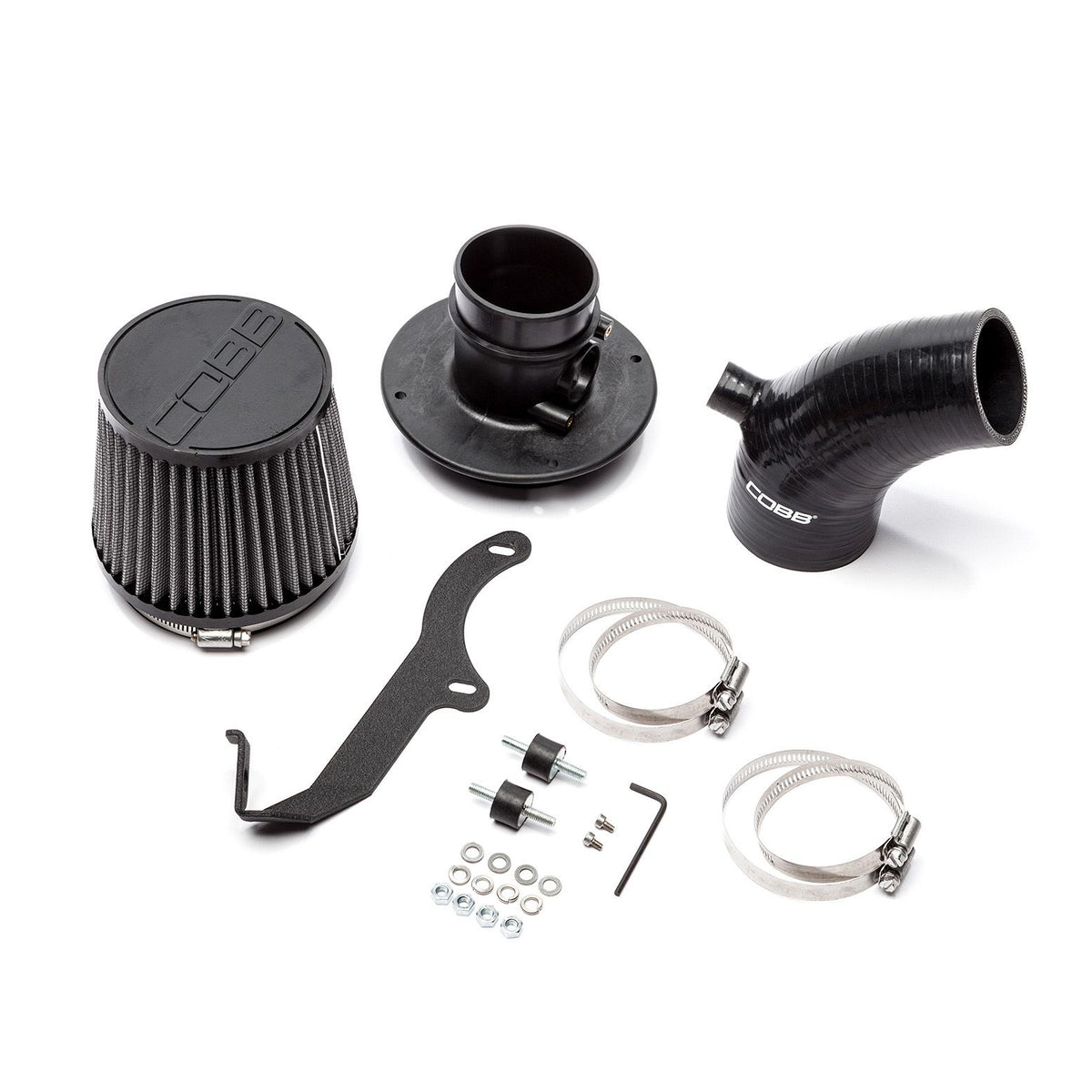 Cobb 10-13 Mazdaspeed3 Gen2 Intake + Airbox - Black - MAZ00202IA-BK