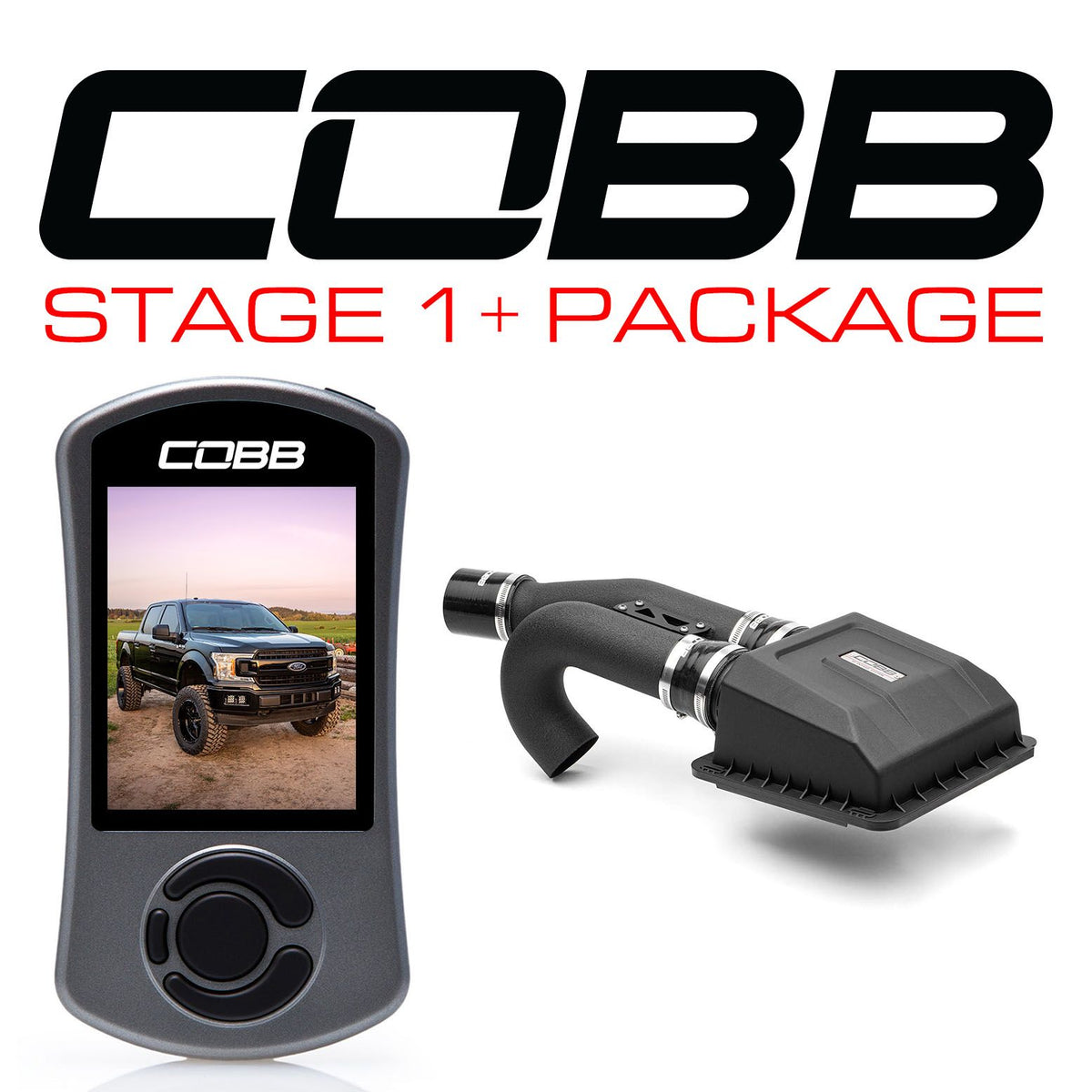 Cobb 2020 Ford F-150 EcoBoost 3.5L Stage 1+ Power Package - FOR007001P