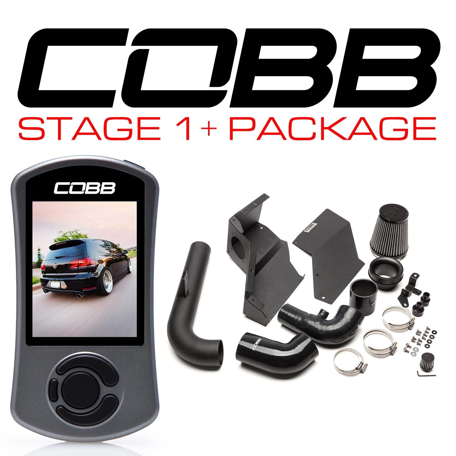 Cobb 10-14 Volkswagen GTI MK6 (USDM) Stage 1+ Power Package - 6V1X01P