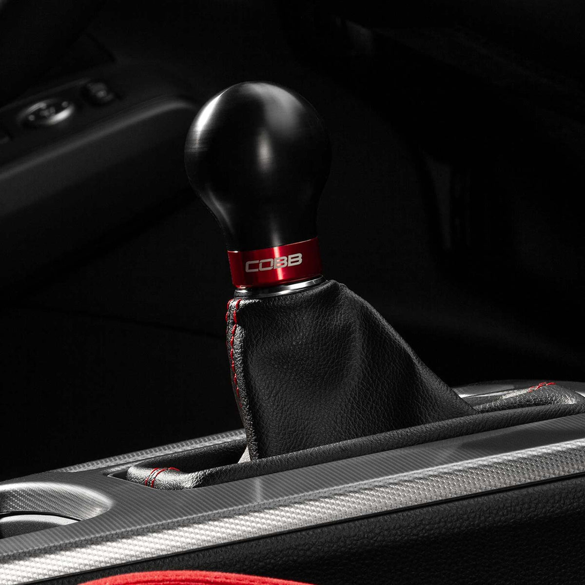 Cobb 23+ Honda Civic Type R 6-Speed Short Weighted Cobb Knob - Black - 2H2365-BK