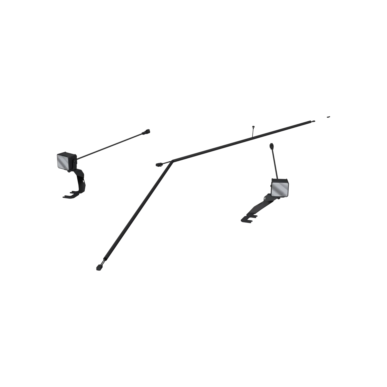 MBRP Ditch Light Kit Spot Beam Ford Ranger Raptor 24-26 Upfitter Switch Models Only - SL5270-02S