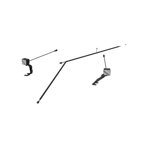 MBRP Ditch Light Kit Spot Beam Ford Ranger Raptor 24-26 Upfitter Switch Models Only - SL5270-02S