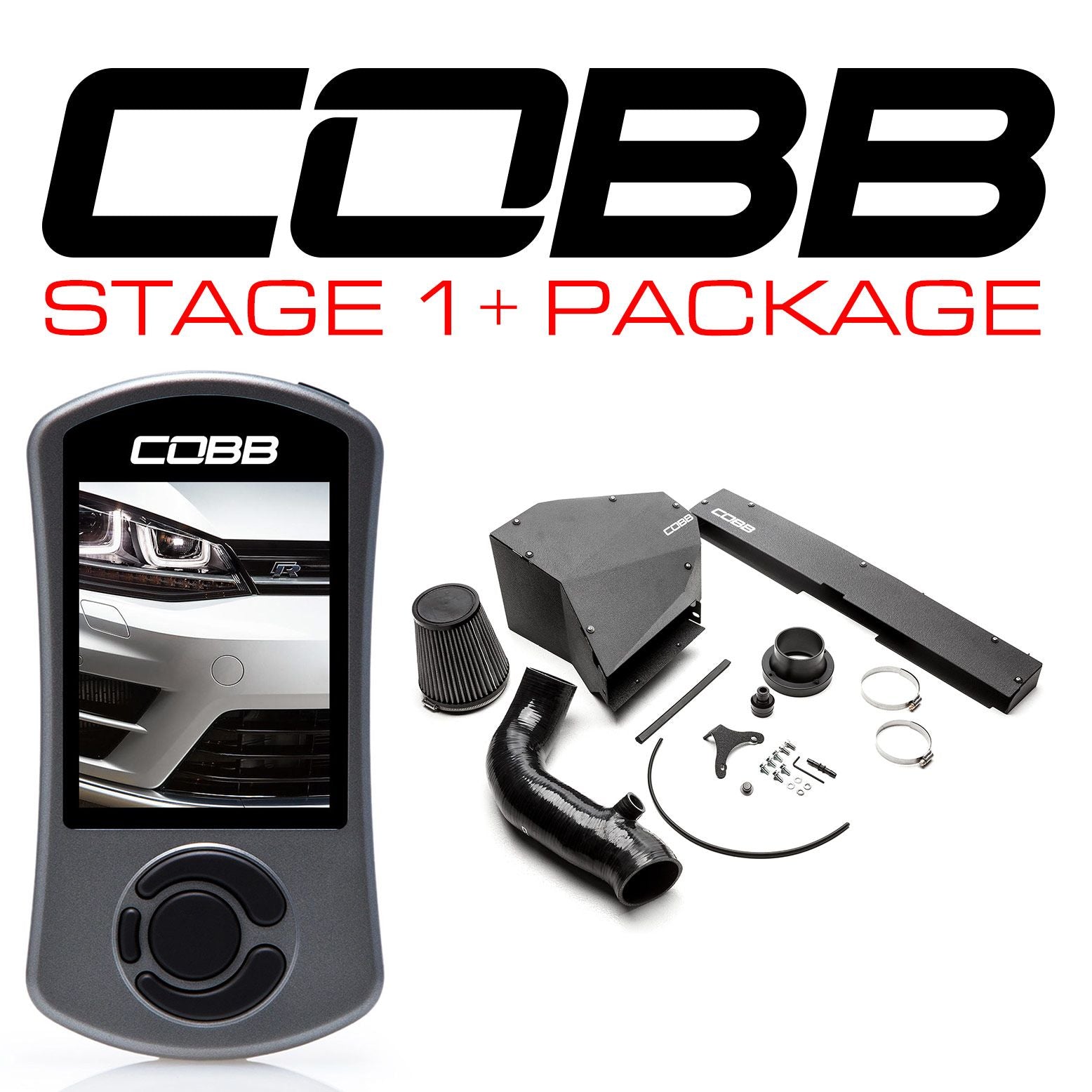 Cobb 15-17 Volkswagen Golf R (MK7) Stage 1+ Power Package (USDM) - VLK003001P