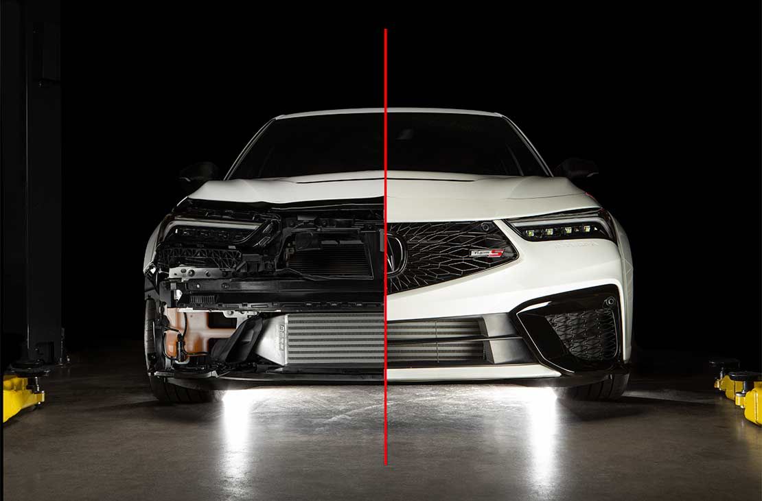 COBB 23-25 Honda Civic Type R / 24-25 Acura Integra Type S MT Intercooler Kit - Silver - 7H2500-SL