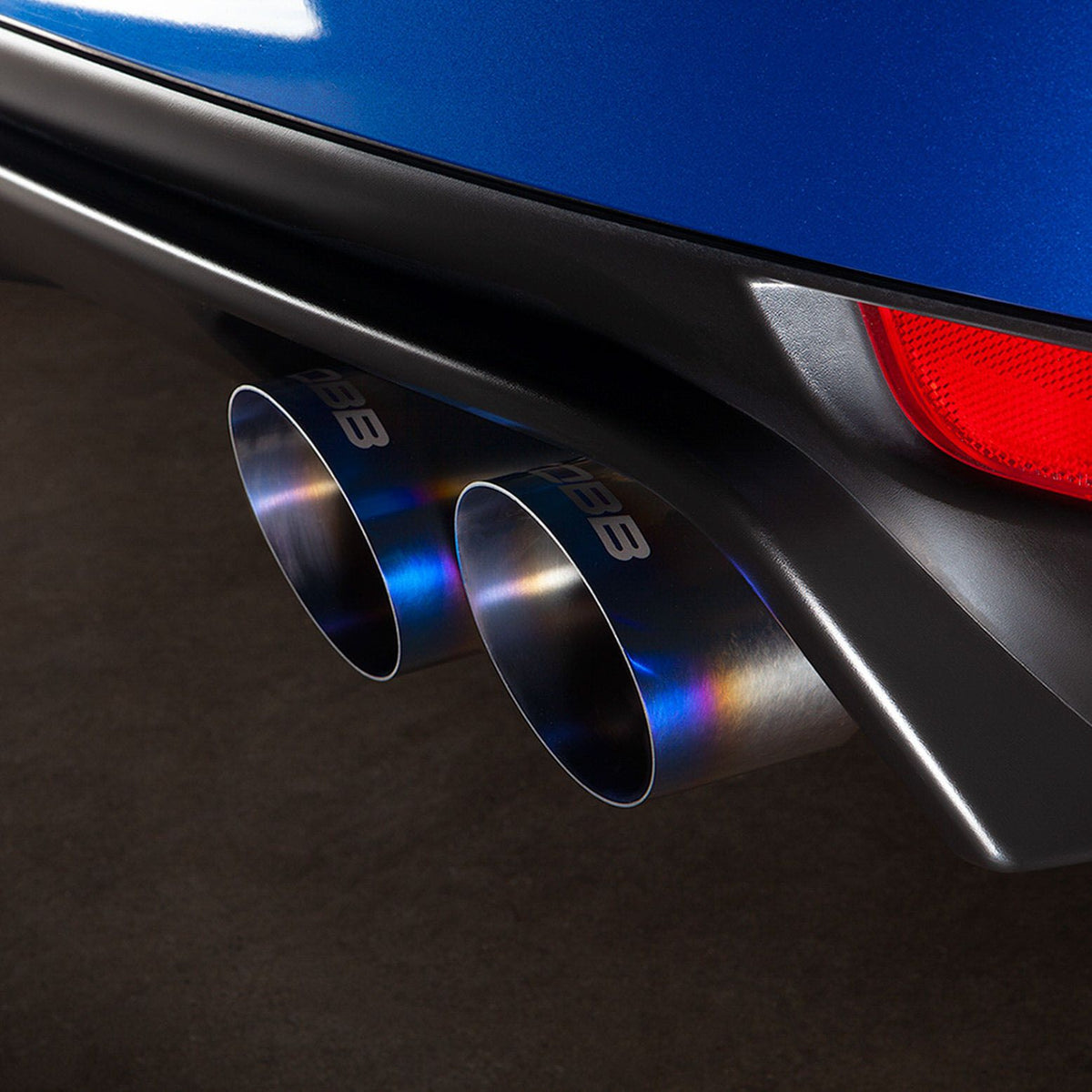 Cobb Subaru 11-24 WRX/11-21 STI Tip Kit - Blued Titanium - 515145-B