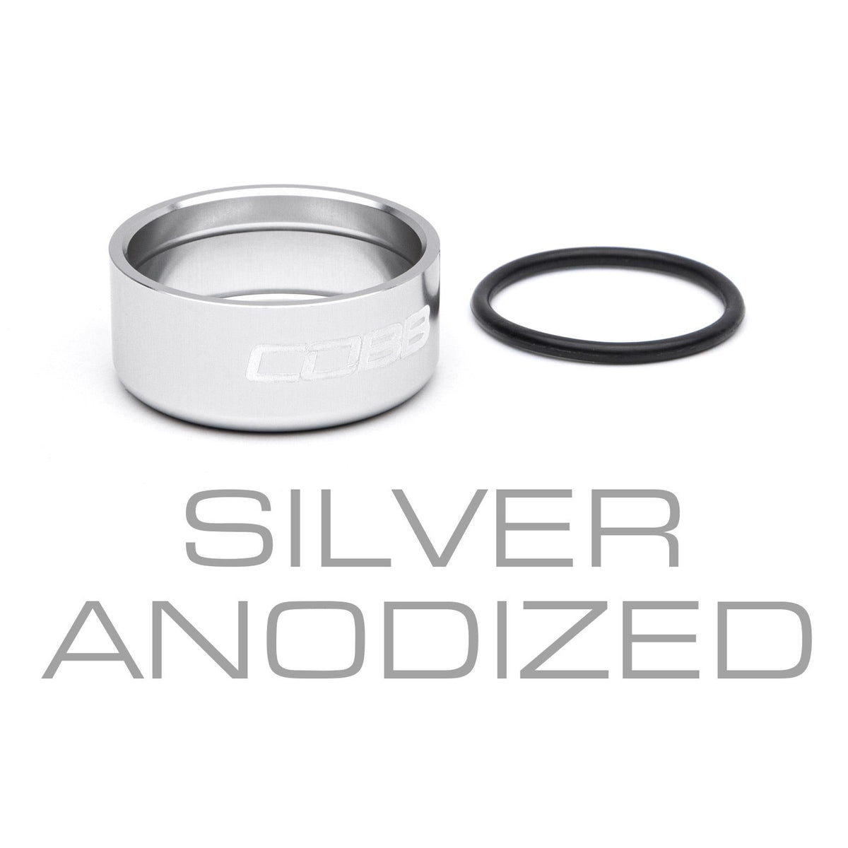 Cobb Knob Trim Ring - Silver Anodized - SUB-001-422-SILVER