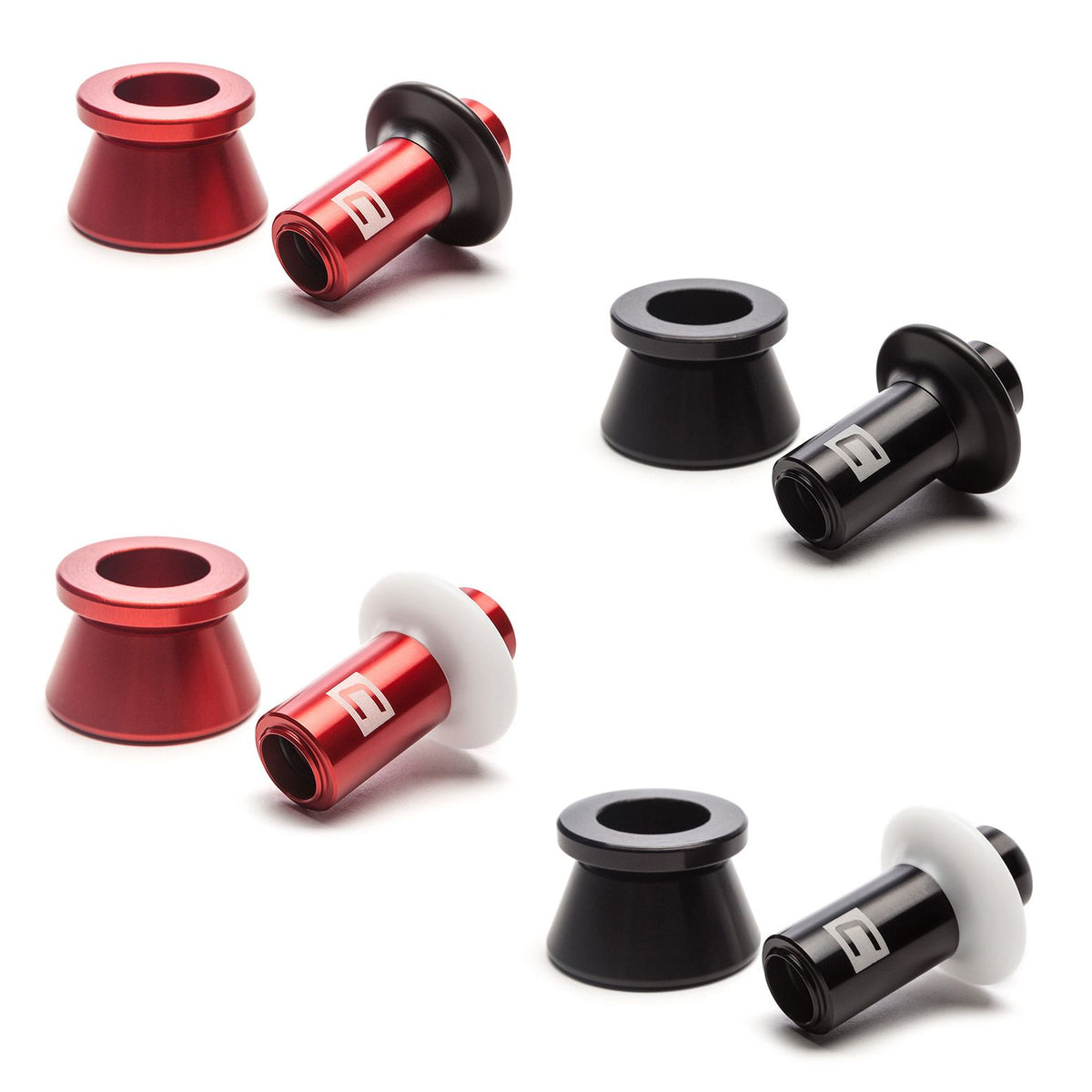 Cobb Subaru STI 6MT Stage 2+ Drivetrain Package w/Weighted White Knob + White/Stealth Black Lockout - 215X02P-WK-WT-BKWT