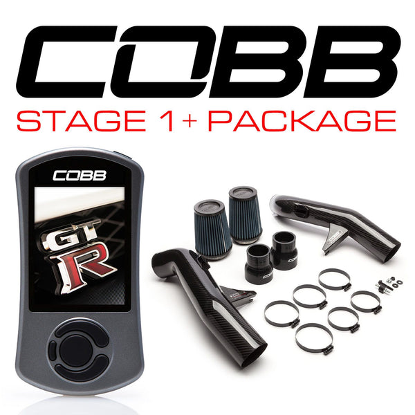 Cobb 14-17 Nissan GT-R Stage 1+ Carbon Fiber Power Package (NIS-008) w/ TCM Flashing - NIS008011PCF