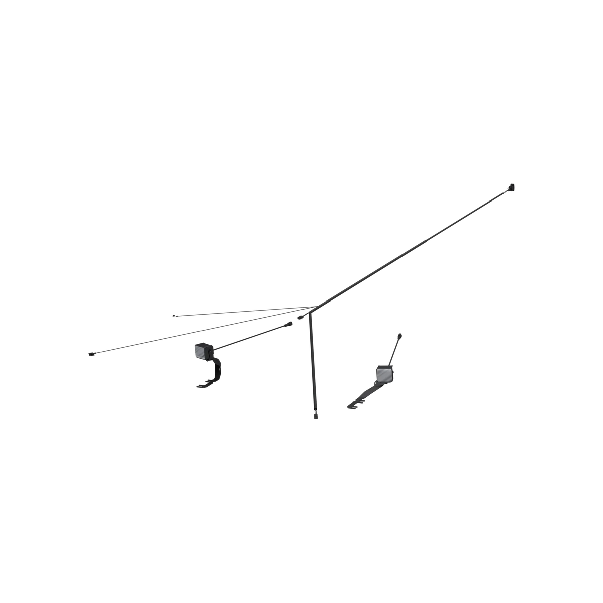 MBRP 24-26 Ford Ranger Ditch Light Kit - Spot Beam - SL5269-02S