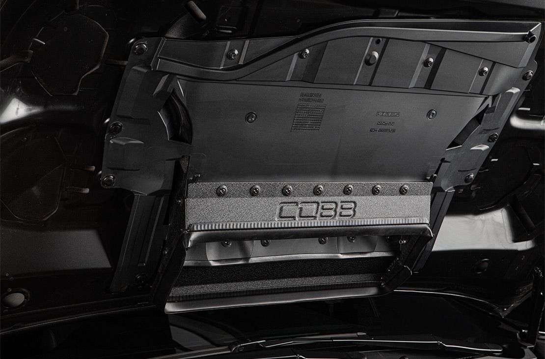 Cobb 22-24 Subaru WRX Top Mount Intercooler Kit - Black - B41450-BK