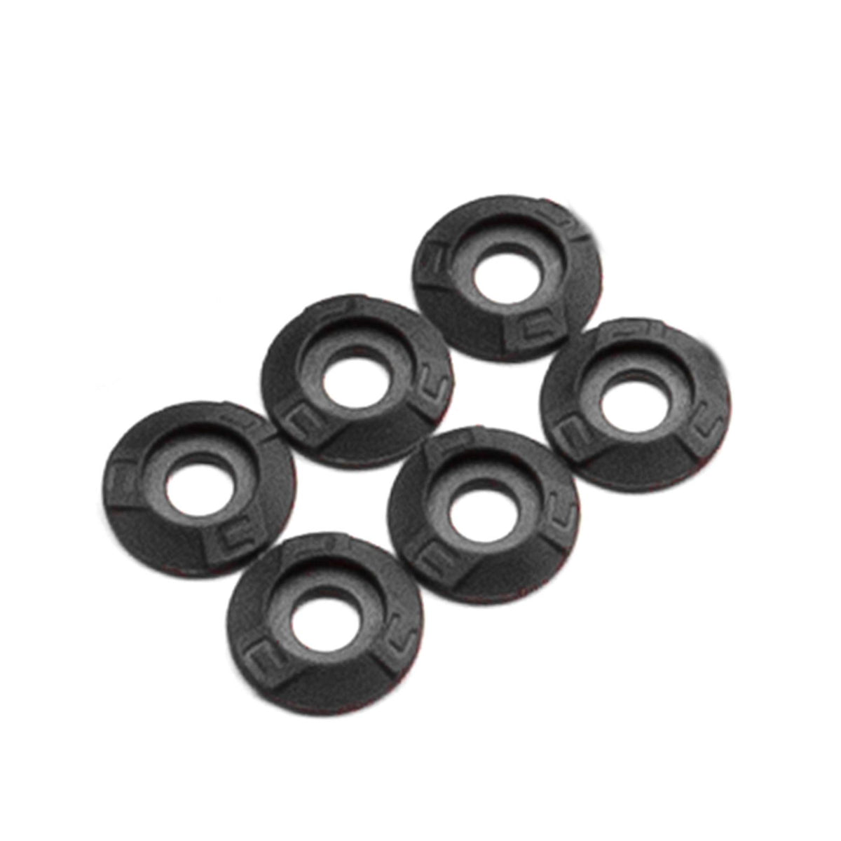 Cobb Branded Nylon Washer Kit - 6pc. (For COBB SF & Redline Intake Airboxes) - COBB_NYLONWASHER-KIT