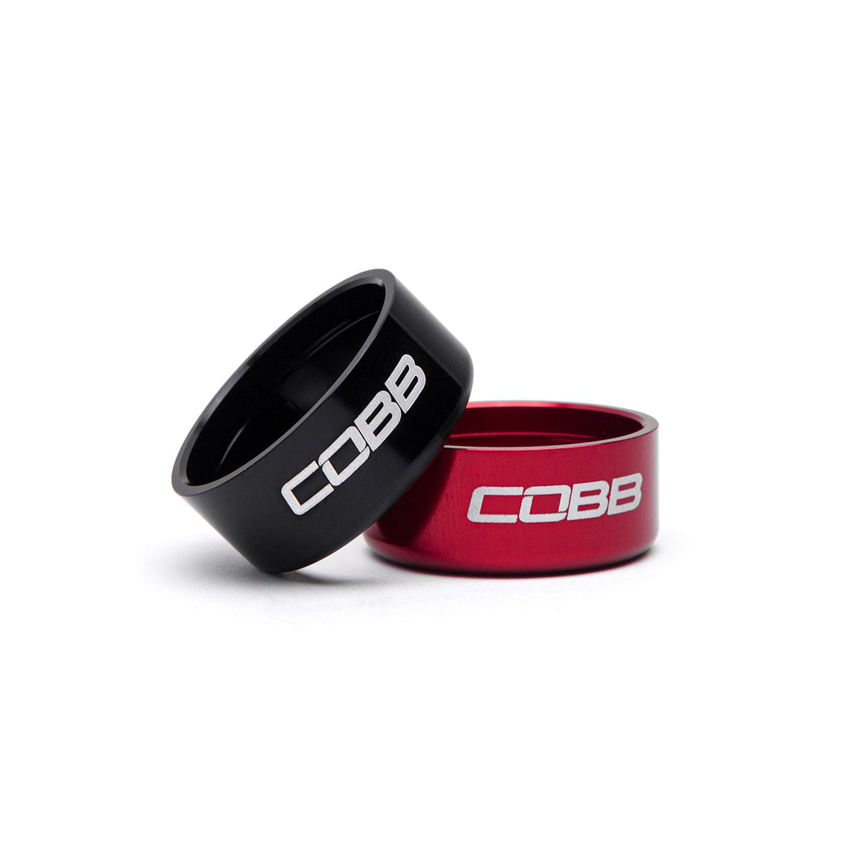 Cobb Mazda 6-Speed Tall Weighted COBB Shift Knob - Black (Incl. Both Red + Blk Collars) - 271370-BK