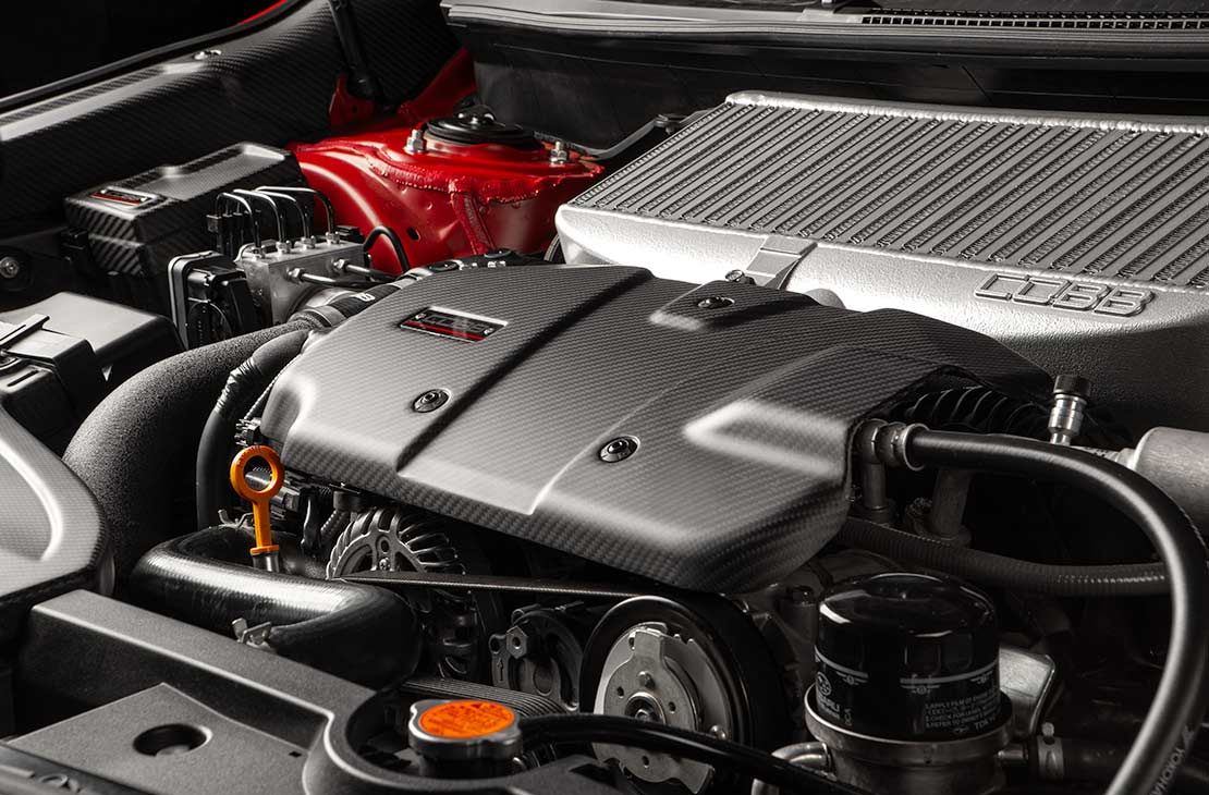 Cobb 22-25 Subaru WRX Redline Matte Carbon Fiber Dress-Up Kit - SUB006REDED-RMC