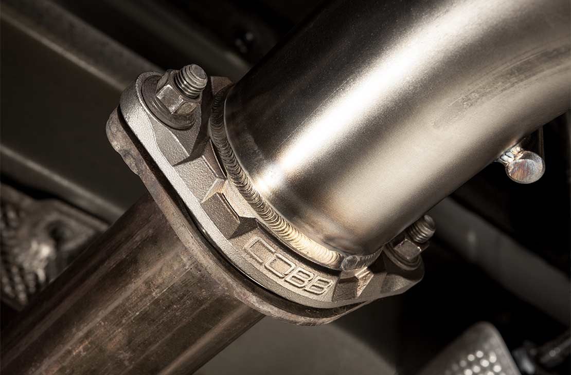 COBB 2024+ Toyota Tacoma High Clearance Exhaust Turndown Exhaust Tip 304L SS - 5T1200