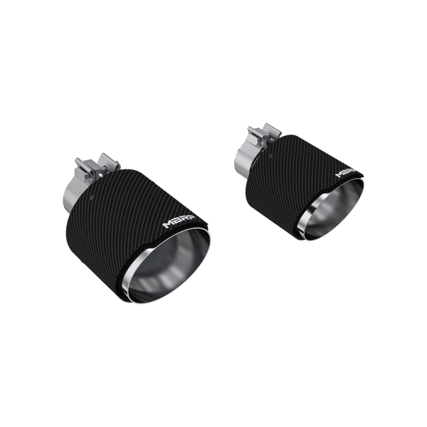 MBRP CF Tip 2.125in ID, 5in OD Out, 7.25in Length, Pair 17-25 BRZ/GR86 - T5202CF