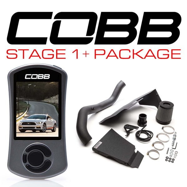Cobb 2015-2017 Ford Mustang EcoBoost STAGE 1+ POWER PACKAGE - FOR003001P