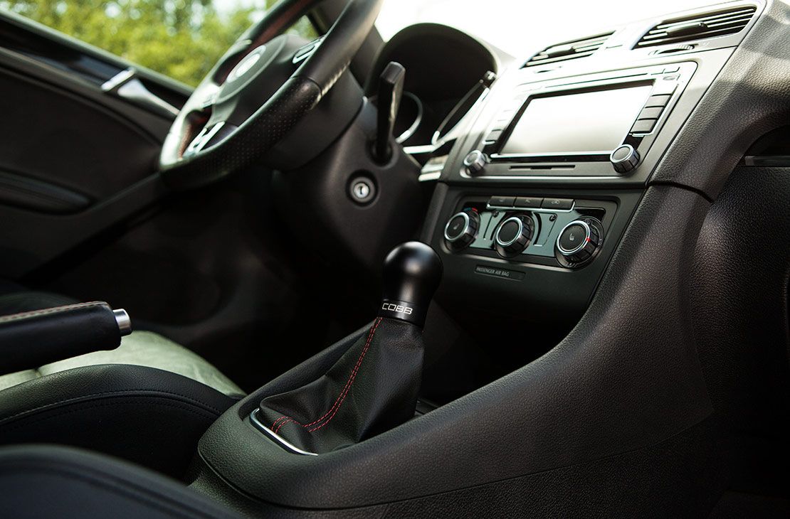 Cobb Volkswagen Black Base Black Shift Knob - 2V1350-BK