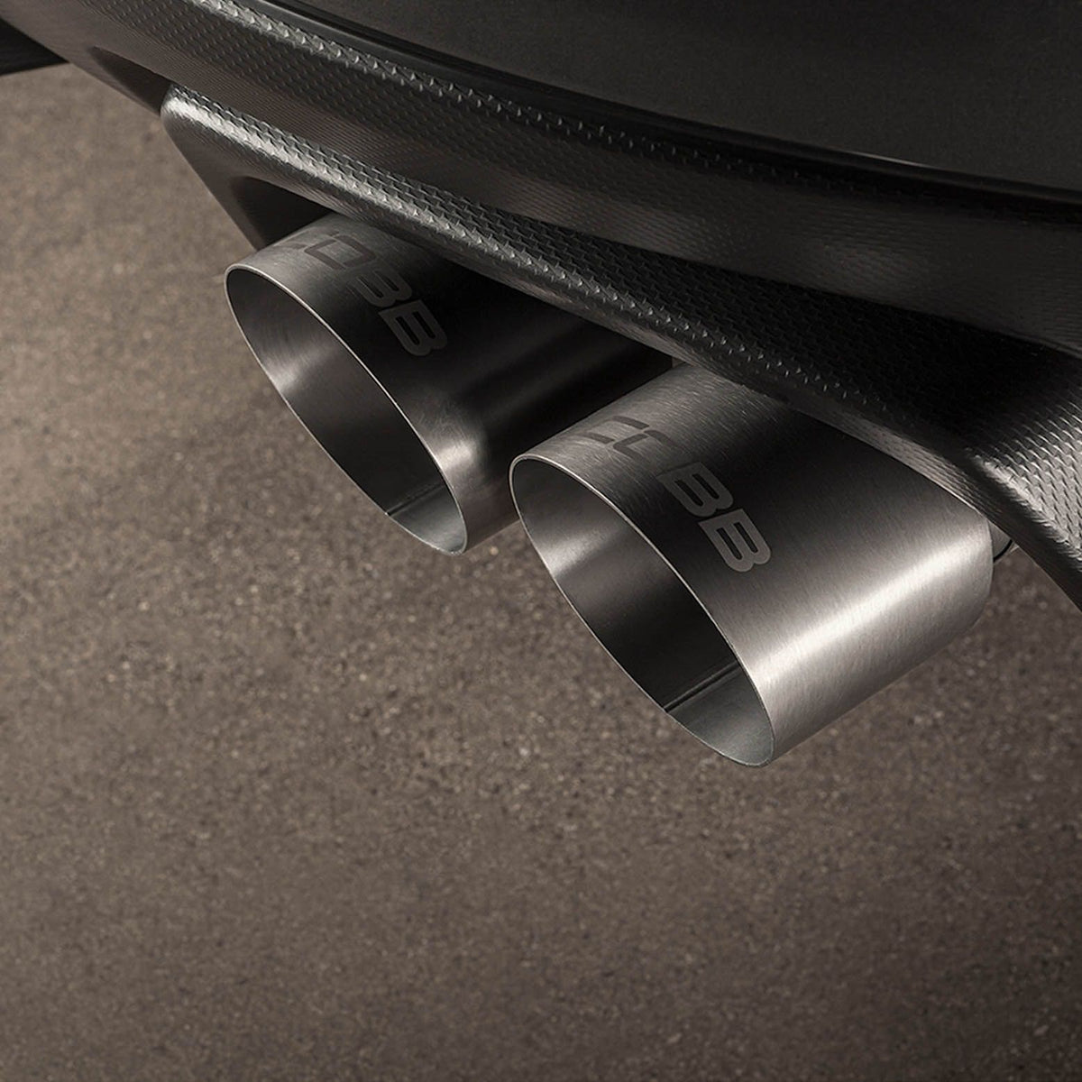 Cobb Subaru 11-24 WRX/11-21 STI Tip Kit - Brushed Titanium - 515145-NB