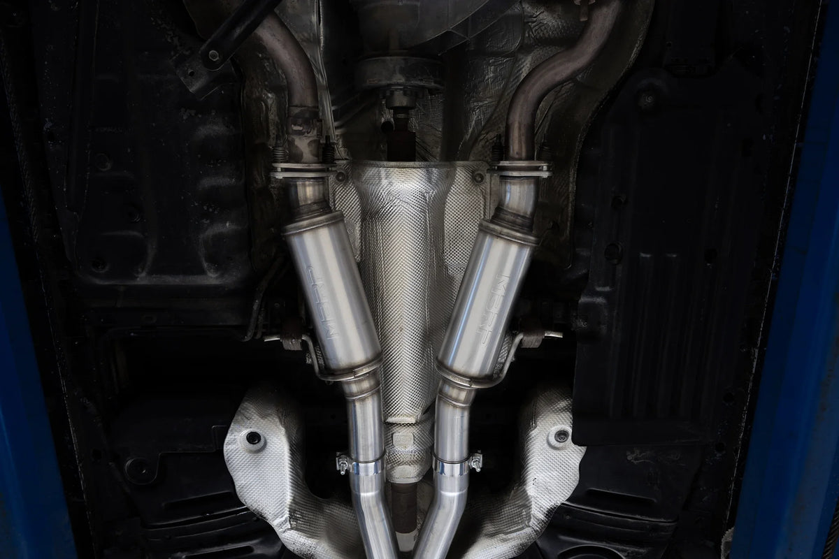MBRP 2011+ Dodge Durango 3.6L V6 T304 SS 3.0in Cat-Back Dual Rear Exit Exhaust w/ Single Wall Tips - S51093AL