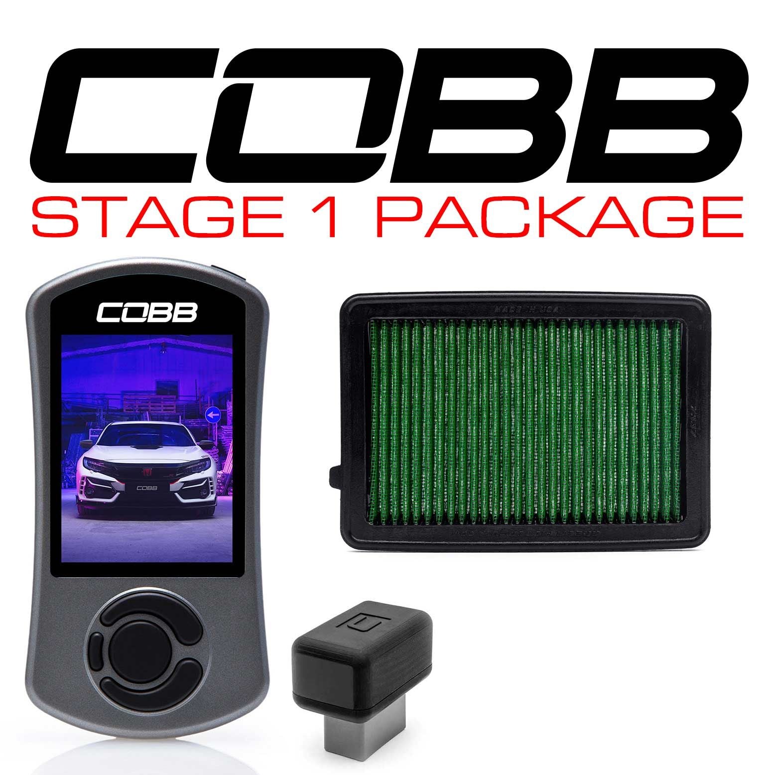 Cobb 17-21 Honda Civic Type R (FK8) Stage 1 Power Package - HON0010010