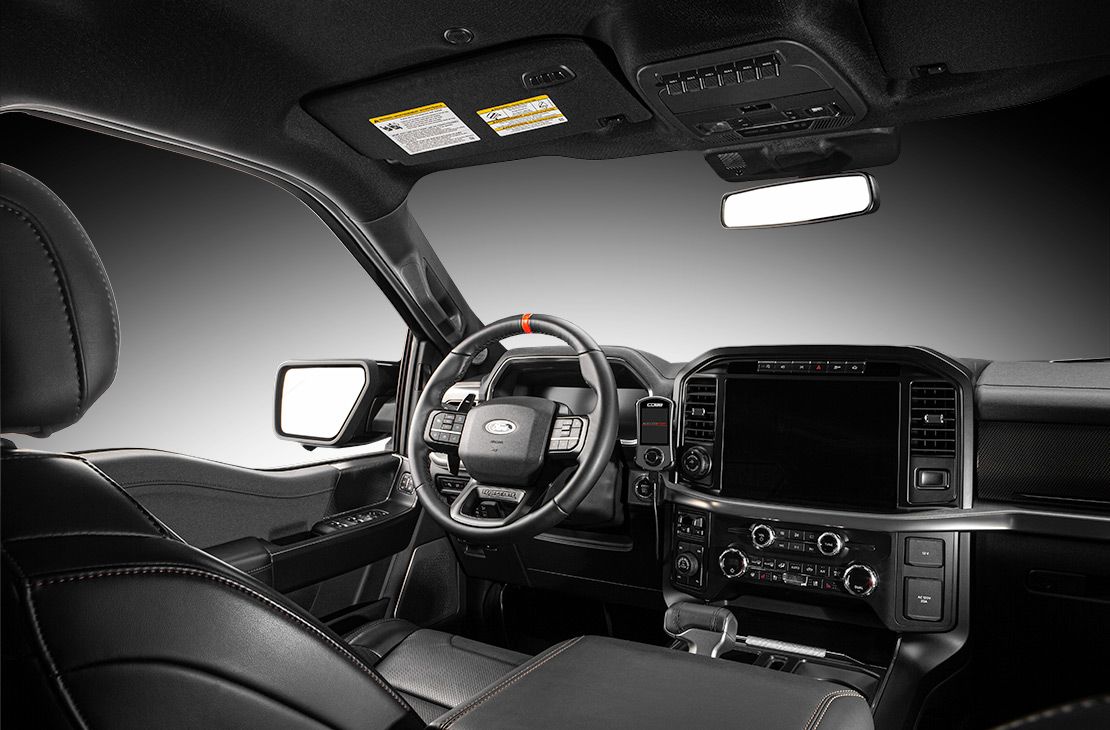 Cobb 21-22 Ford F-150 RaptorStage 1+ Redline Carbon Fiber Power Package - FOR010001P-RED