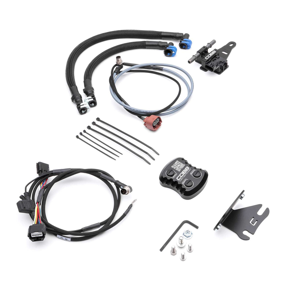 Cobb 15-17 Subaru WRX Stage 1+ to NexGen Stage 2 + CAN Flex Fuel Power Package - Black - SUB004NG2W-BK1FF-S1P-UP