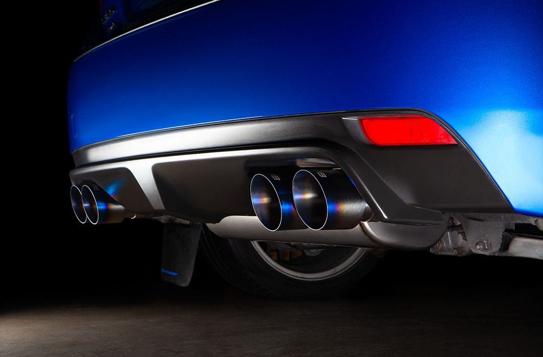 Cobb Subaru 11-24 WRX/11-21 STI Tip Kit - Blued Titanium - 515145-B