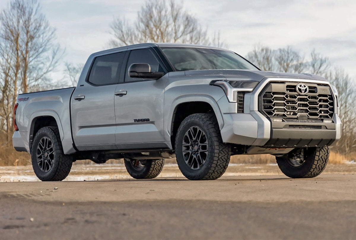 Rough Country - N3 Leveling Struts - 2 Inch - Loaded Strut - Toyota Tundra 4WD (2022-2025) - 501148 for 2022-2024 Toyota Tund