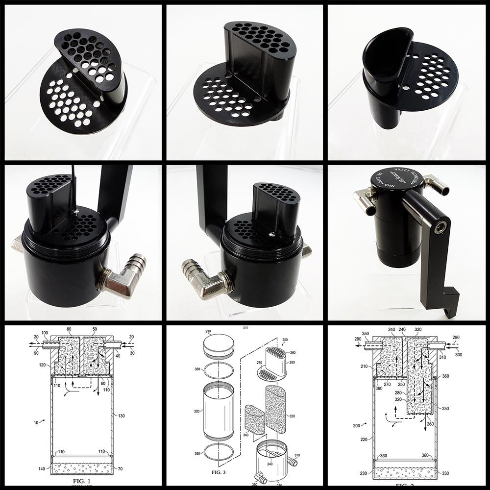 UPR - Billet Diffuser for Billet Technology Oil Catch Can - D5032-01 by UPR Products
