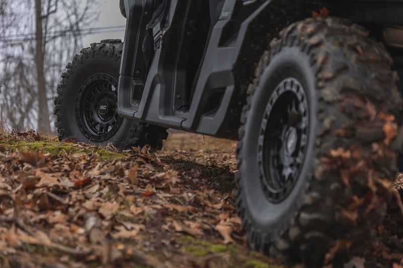 Rough Country - Rough Country 82 Series Wheel - UTV - Semi Gloss Black - 15x7 - 4x137 - +10mm - 82150733
