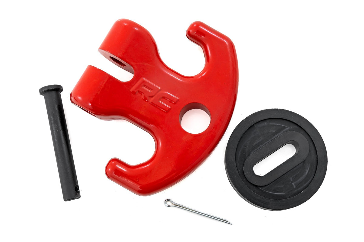 Rough Country - UTV Multi-Function Winch Cleat - Red - RS177R by Rough Country - close-up