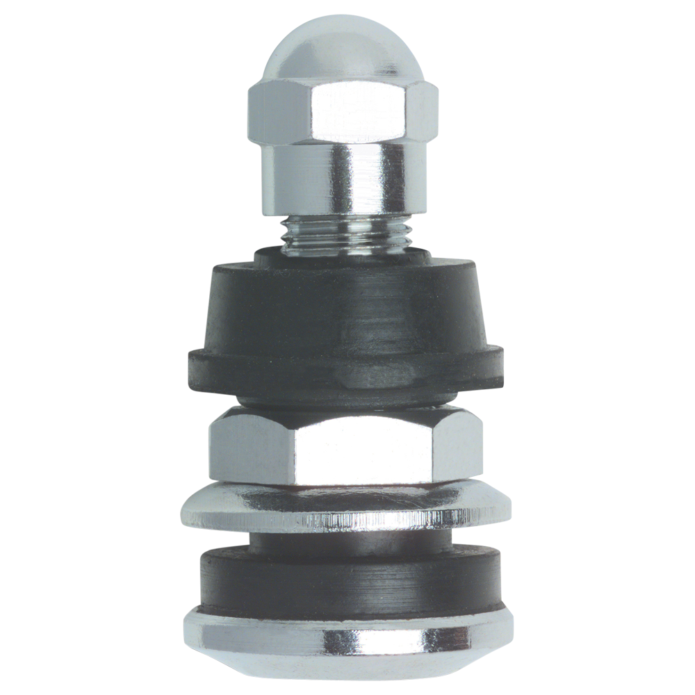 Gorilla Automotive - Chrome Brass Bolt-in Valve 1.00" (ea) - VS401