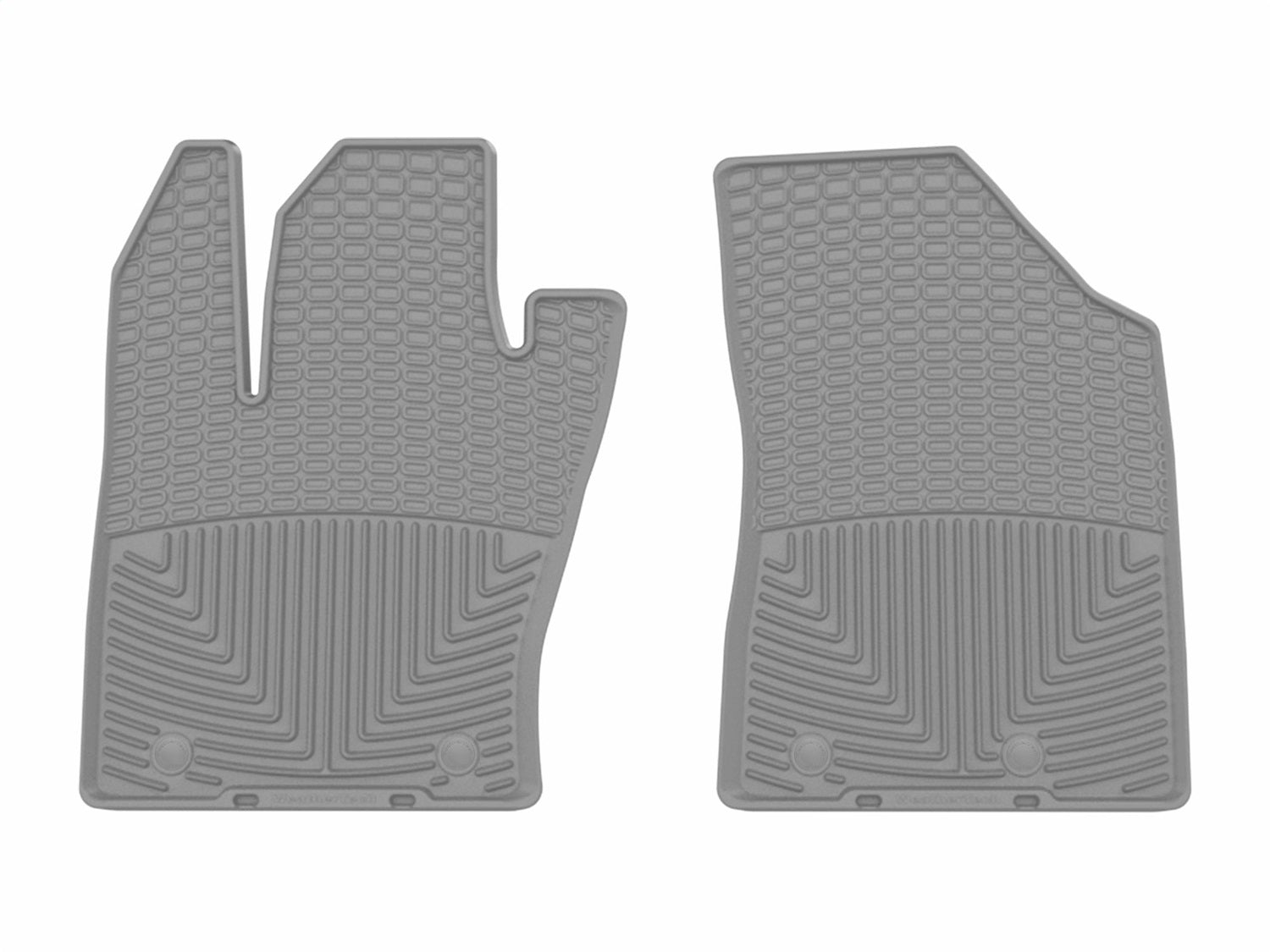 Weathertech - All Weather Floor Mats - Gray Front 18-25 Jeep Compass - W384GR