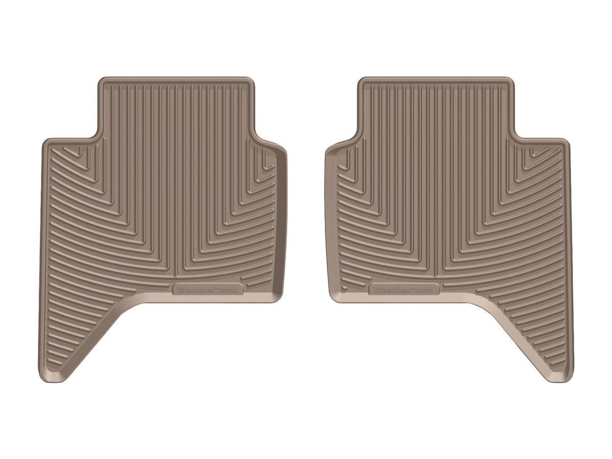 Weathertech - All Weather Floor Mats Tan Front & Rear Set 24-25 Ford Ranger - W697TN-W520TN