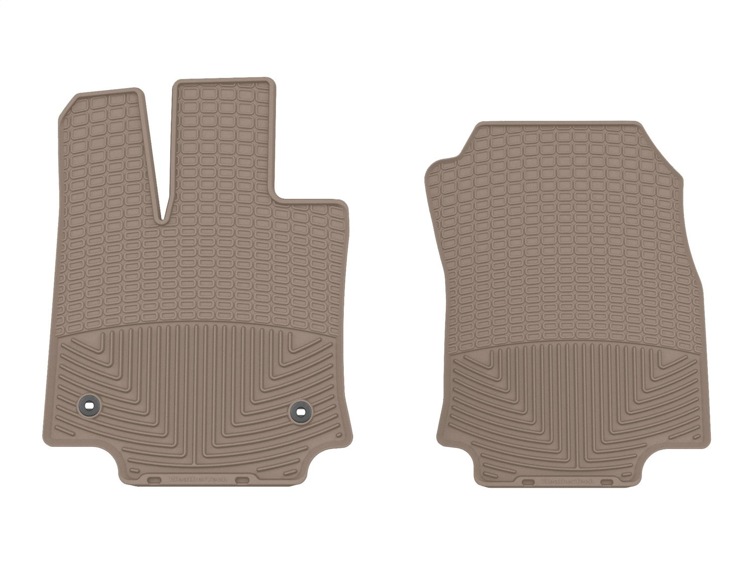 Weathertech - All Weather Floor Mats Tan Front & Rear Set 19-25 Toyota RAV4 / 21-24 Toyota Venza - W524TN-W525TN