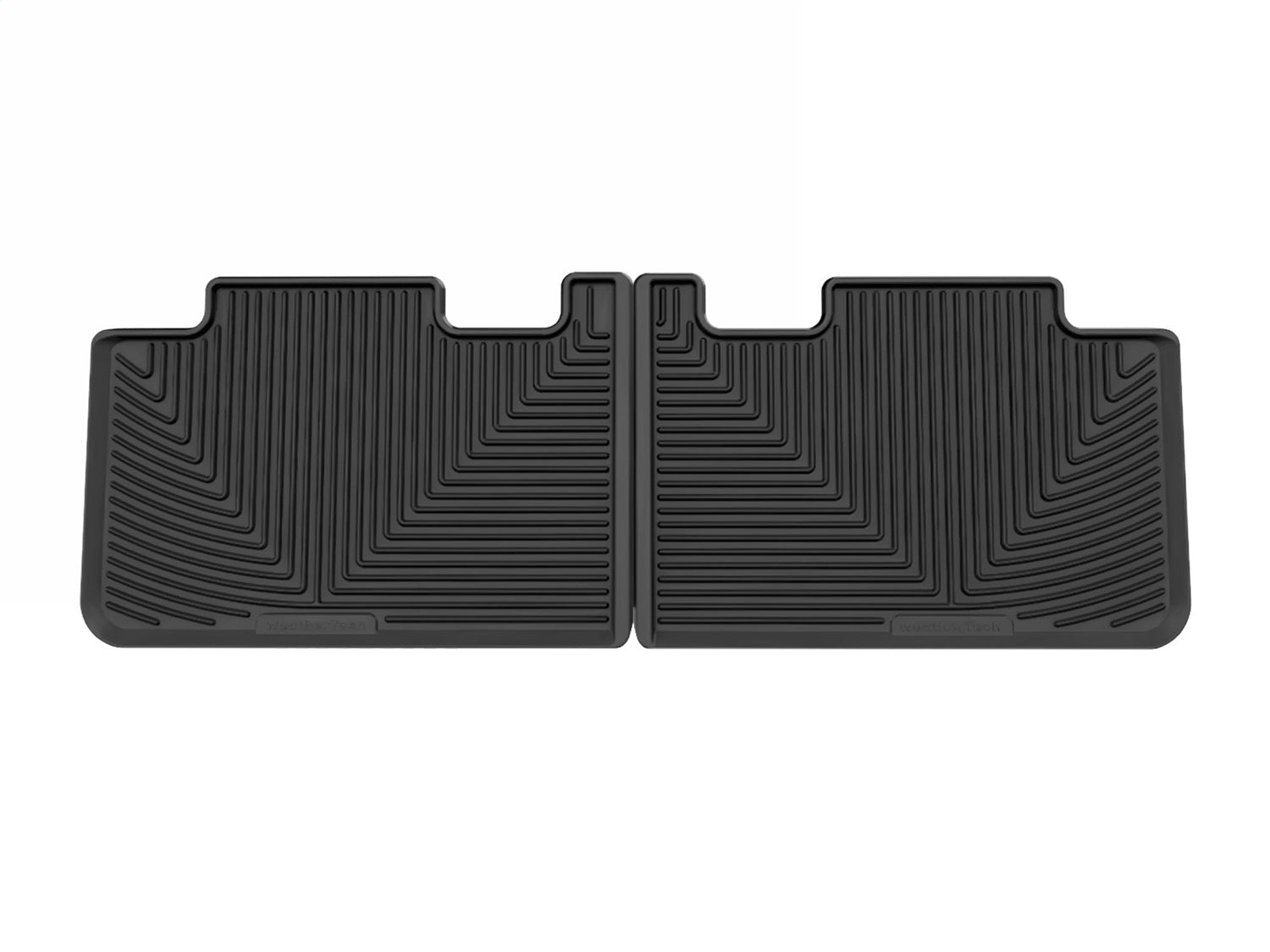 Weathertech - All Weather Floor Mats - Black Rear 20-25 Tesla Y - W648