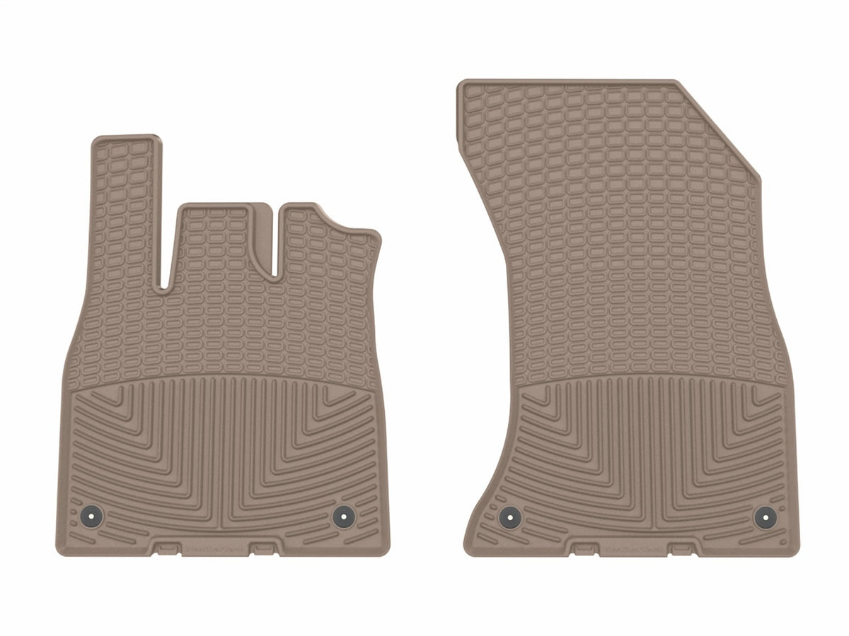 Weathertech - All Weather Floor Mats - Tan Front 18-25 Audi Q5 / 18-25 Audi SQ5 - W651TN
